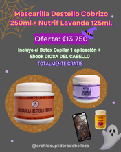 Cargar imagen en el visor de la galería, Mascarilla Destello Cobrizo 250 ml