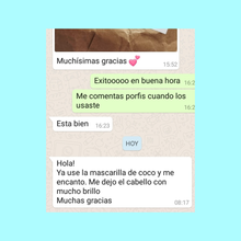 Cargar imagen en el visor de la galería, Nutrif Mascarilla Coco y Vitamina E 125ml