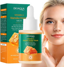 Cargar imagen en el visor de la galería, BIOAQUA Vitamina E Suero de miel de Manuka Iluminador del cutis 30ml