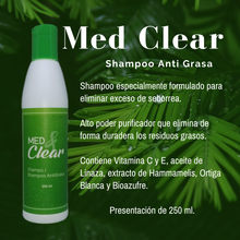 Cargar imagen en el visor de la galería, Shampoo Med Clear Anti Grasa