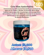 Cargar imagen en el visor de la galería, Crio Slim Anticelulitis
