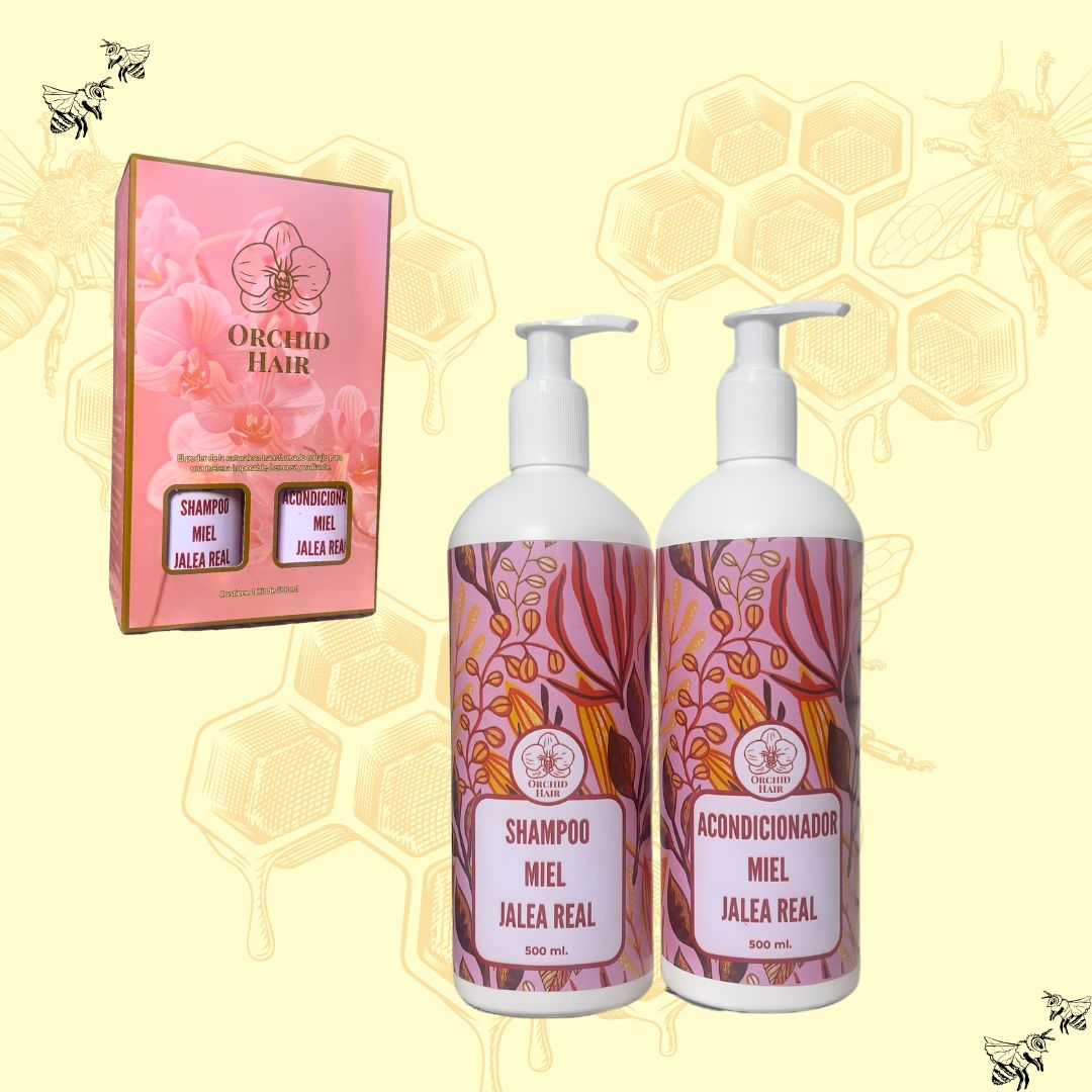 Kit Miel Jalea Real 500ml