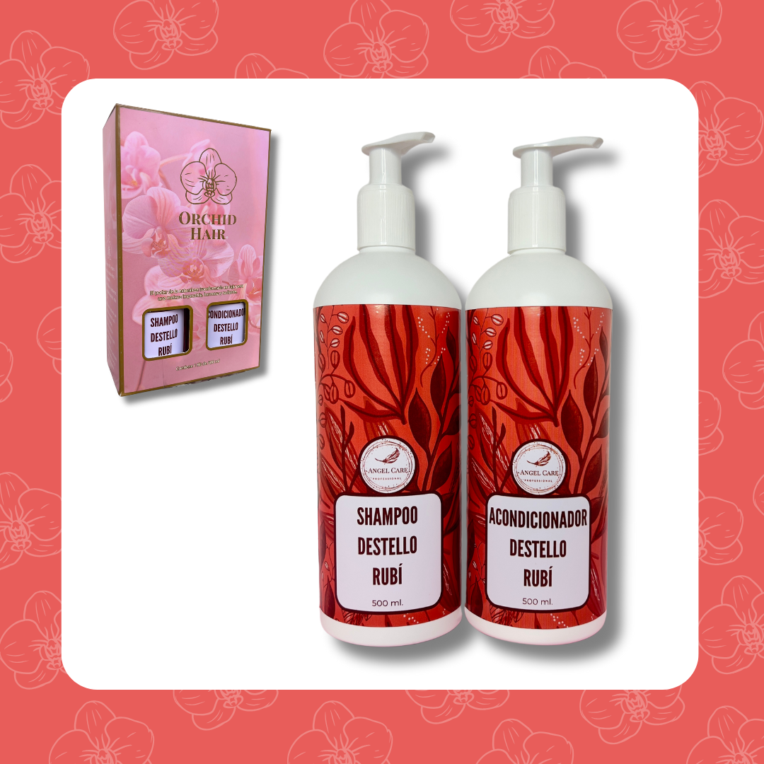 Kit Destello Rubí 500ml