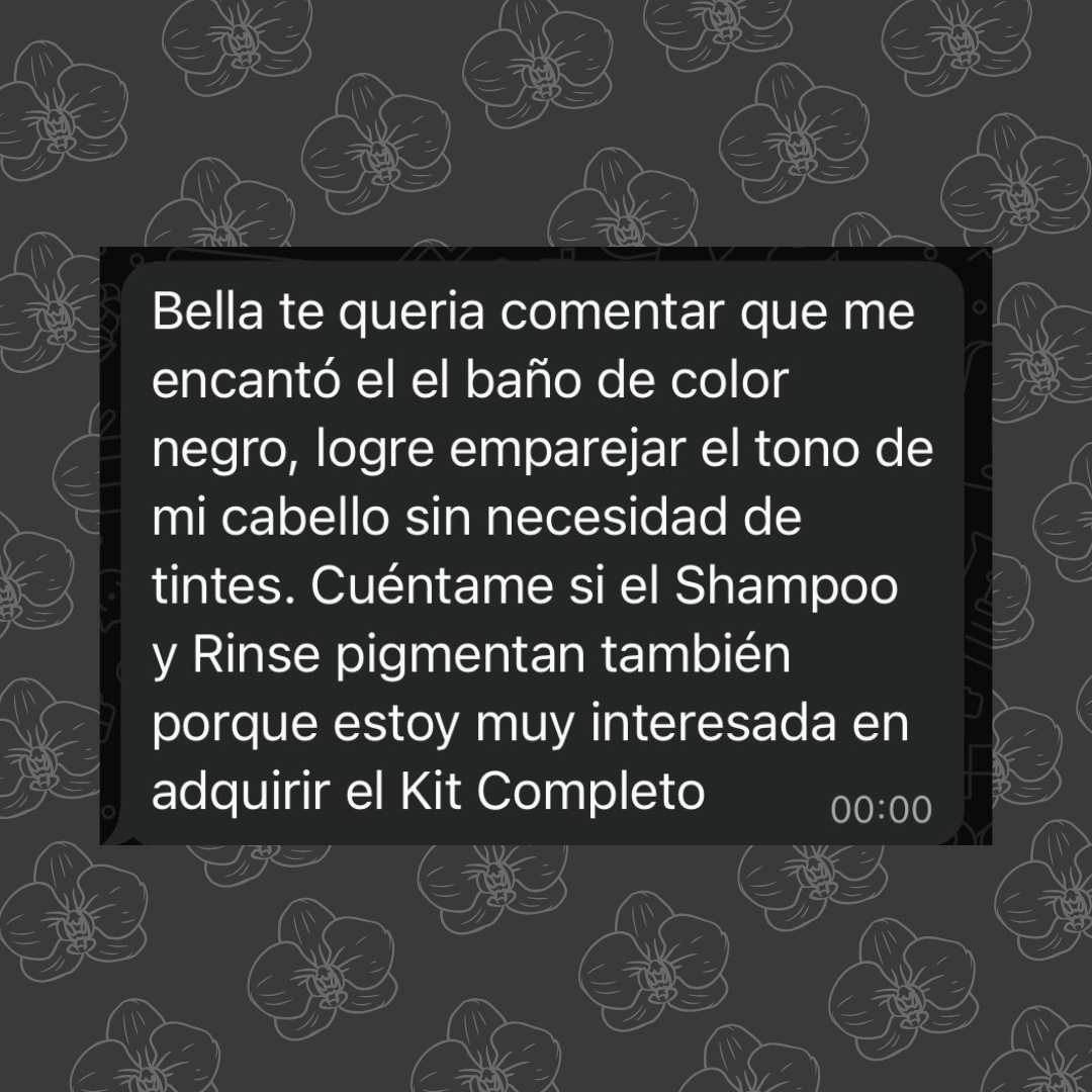 Kit Destello Prieto 125ml