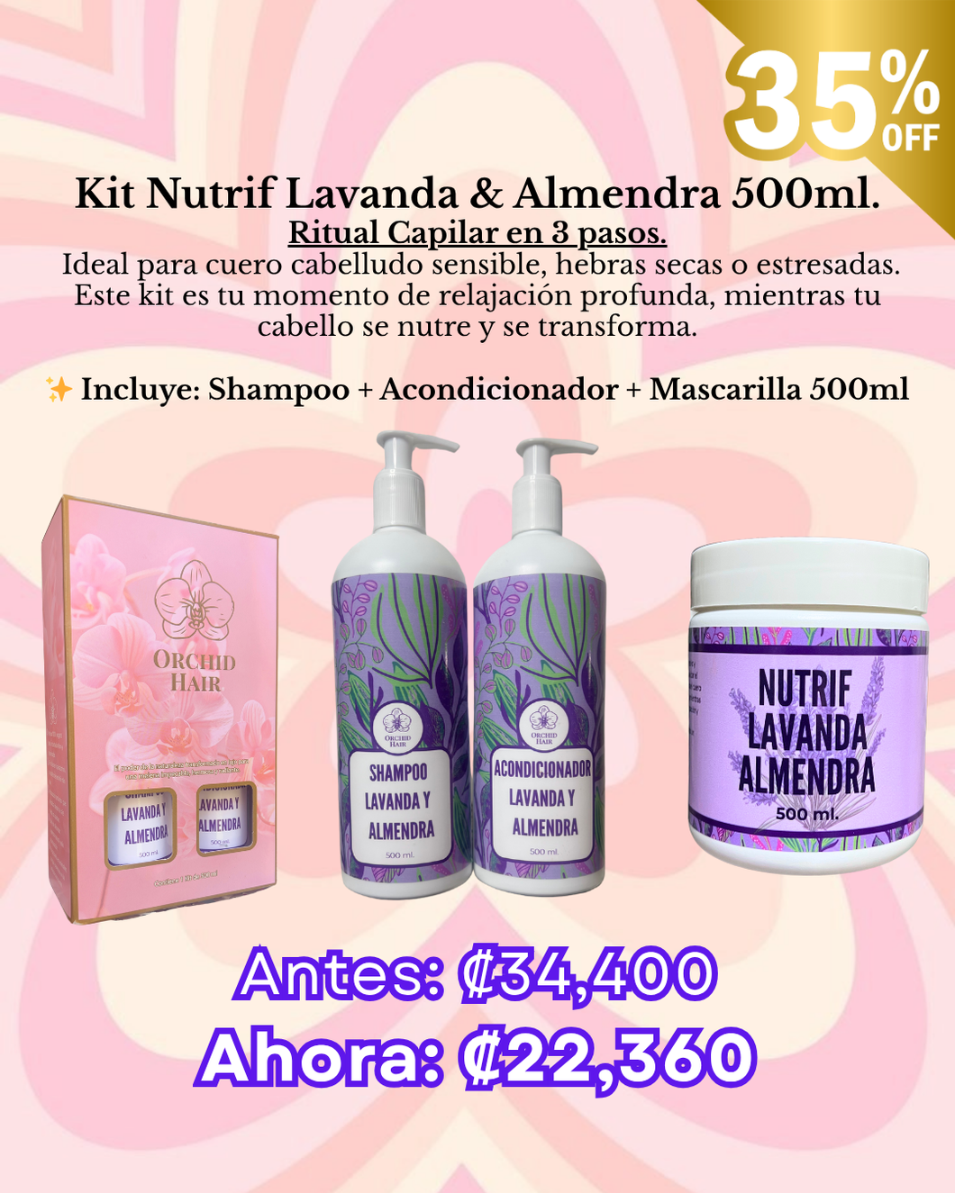 Glow Weekend Lavanda Almendra