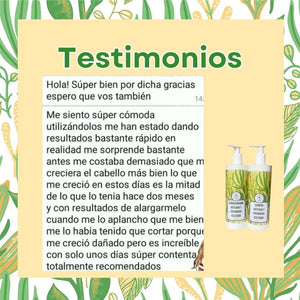 Shampoo Anti caída y Crecimiento Acelerado