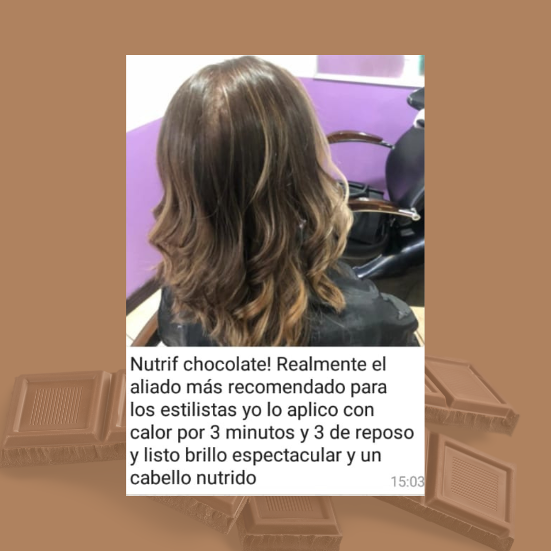 Nutrif Chocolate Negro Mascarilla 500 ml