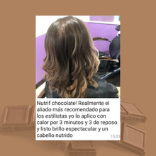Cargar imagen en el visor de la galería, Nutrif Mascarilla Chocolate Negro 125ml
