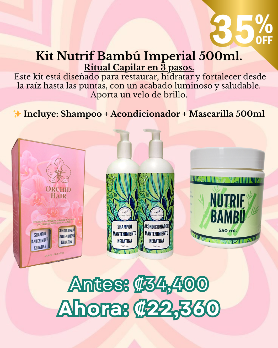 Glow Weekend Kit Bambú Imperial