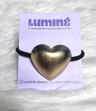 Cargar imagen en el visor de la galería, Cola Corazón Reflejo Dorado
