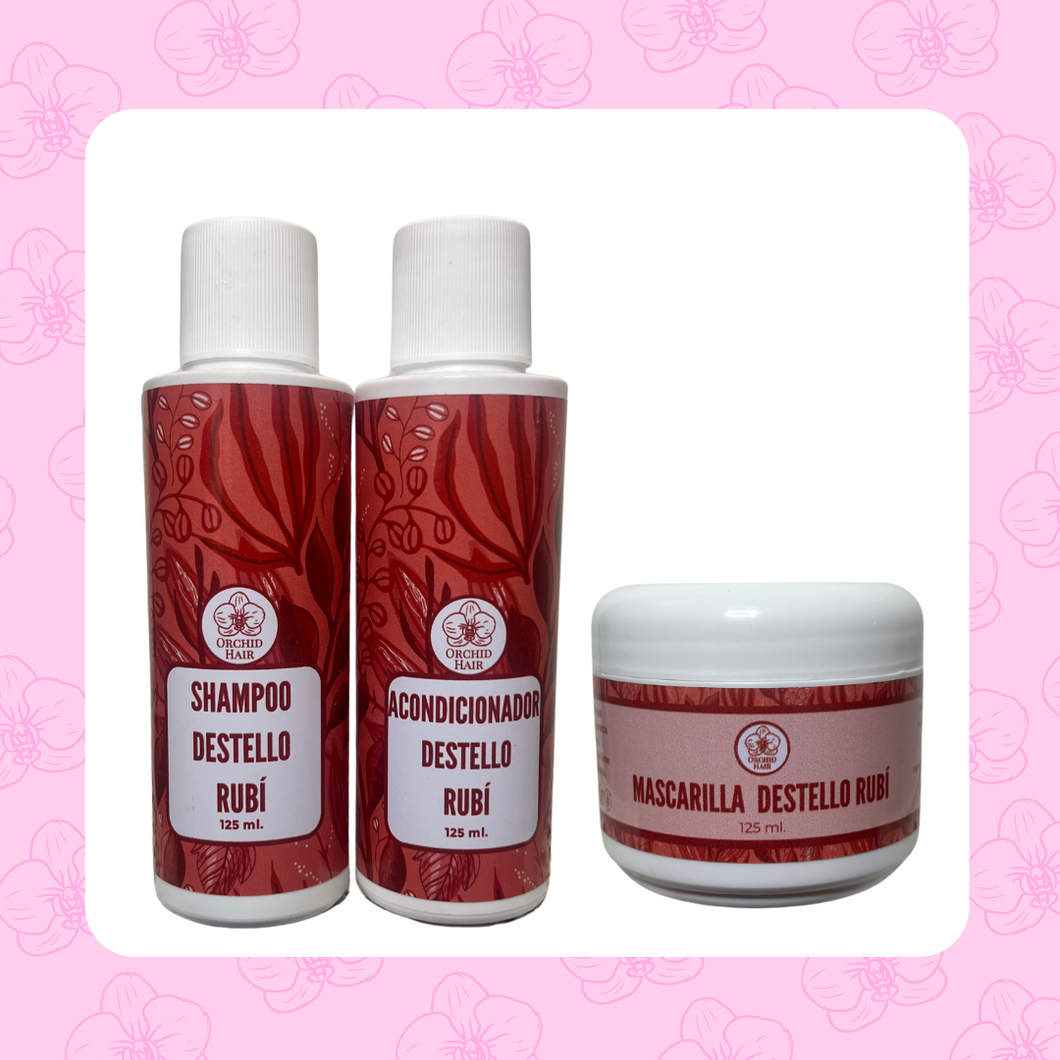 Kit Destello Rubí 125ml