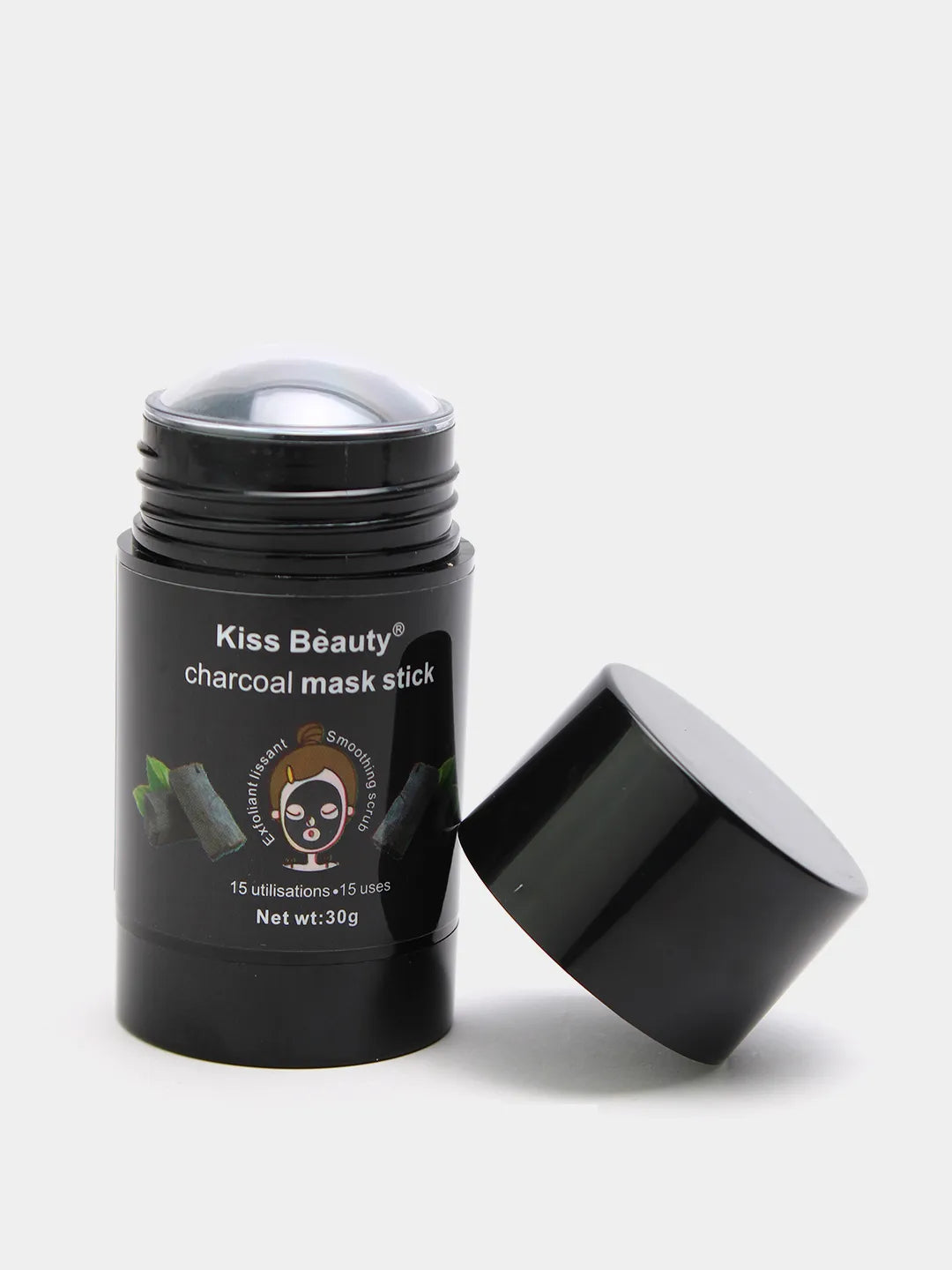 Mascarilla Roll On Carbón Kiss Beauty