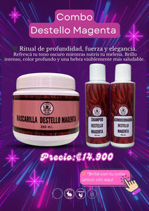 Mascarilla Destello Magenta 250 ml