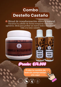Mascarilla Destello Castaño 250ml