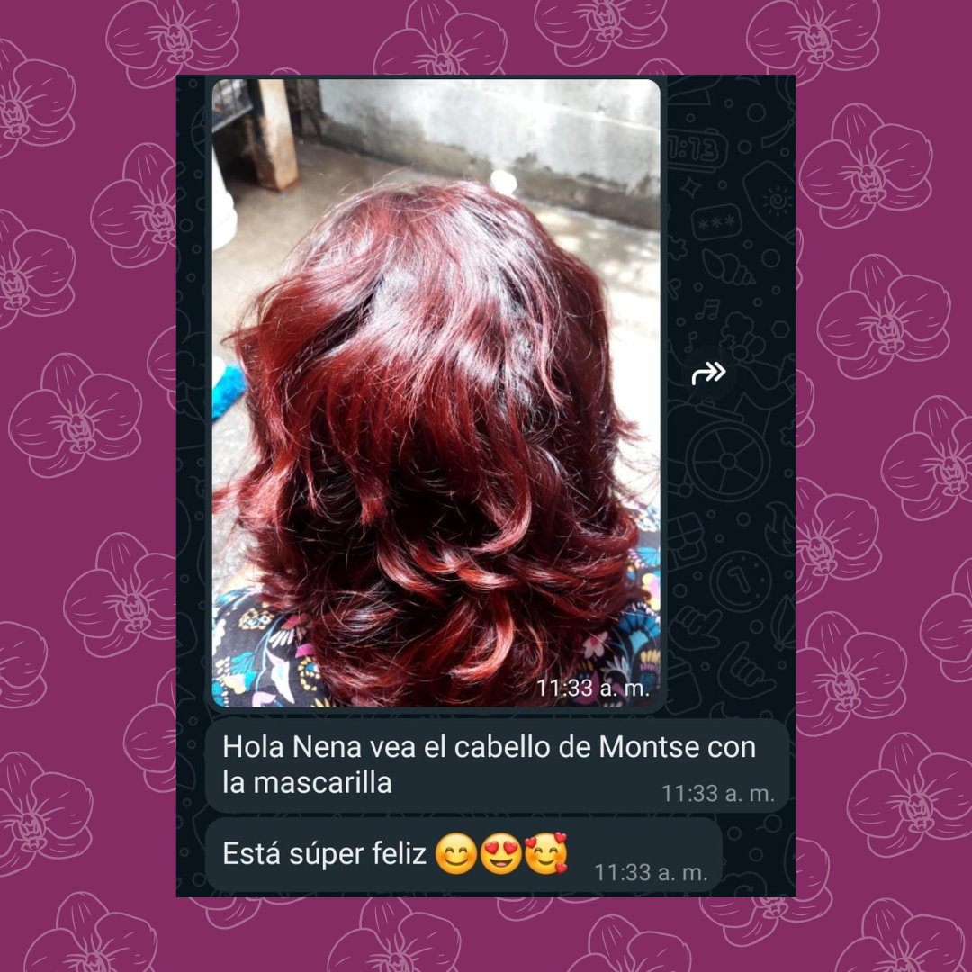 Mascarilla Destello Magenta 250 ml