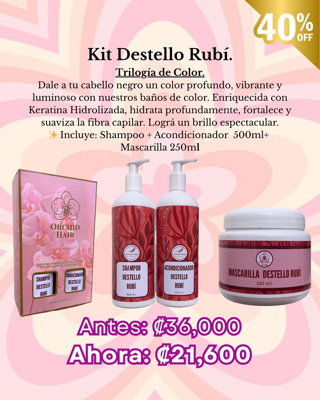 Glow Weekend Destello Rubí