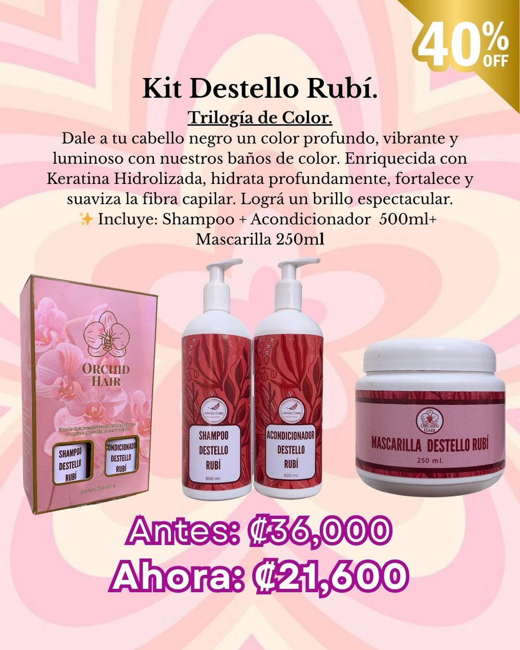 Glow Weekend Destello Rubí