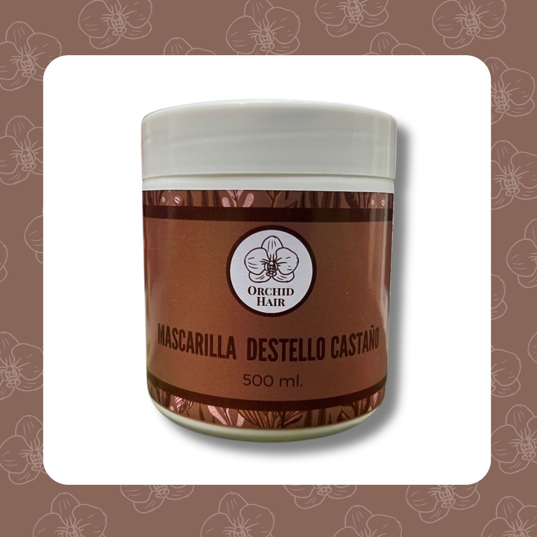 Mascarilla Destello Castaño 500ml