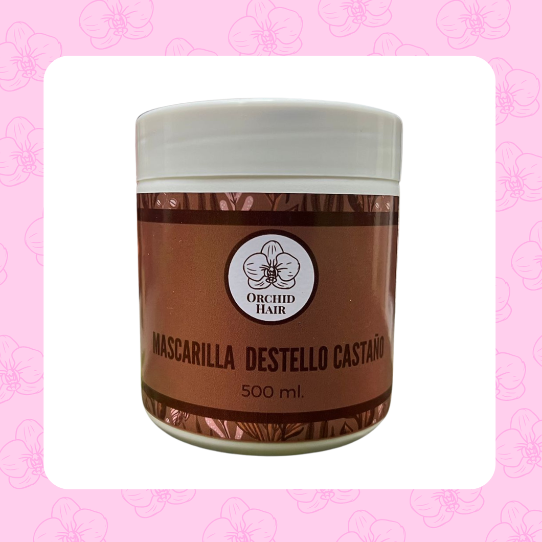 Mascarilla Destello Castaño 500ml