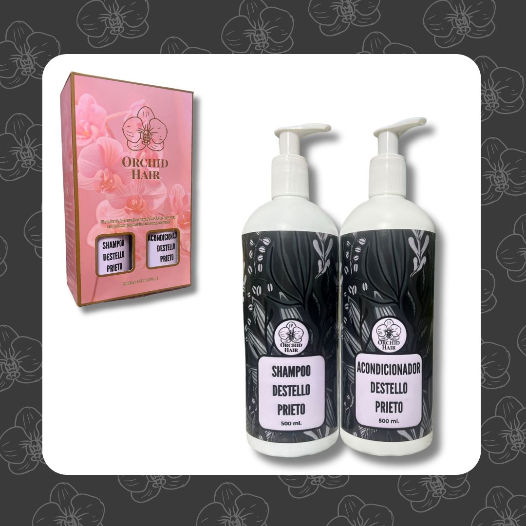 Kit Destello Prieto 500ml