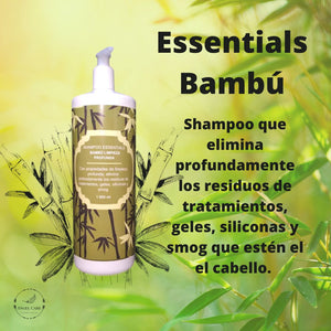 Shampoo Essentials Bambú