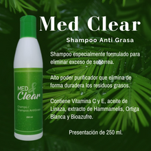 Cargar imagen en el visor de la galería, Shampoo Med Clear Anti Grasa
