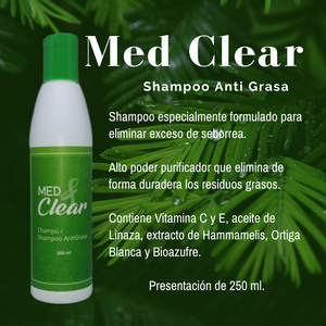 Shampoo Med Clear Anti Grasa